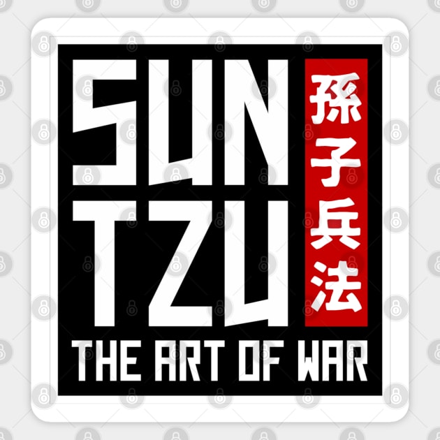 SUN TZU - Art of War Sticker by Rules of the mind